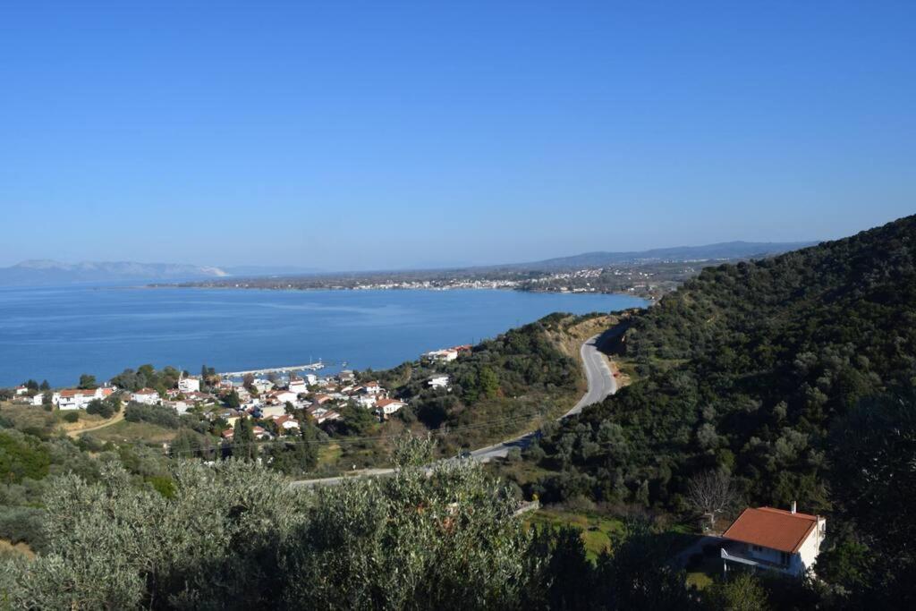 Ολόκληρος Όροφος Αγροτική Οικία Apartment เนออส ปีร์กอส ภายนอก รูปภาพ