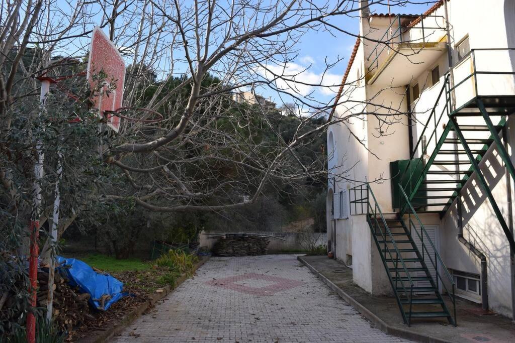 Ολόκληρος Όροφος Αγροτική Οικία Apartment เนออส ปีร์กอส ภายนอก รูปภาพ